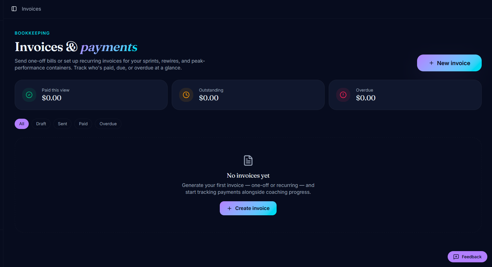 Invoices & Payments